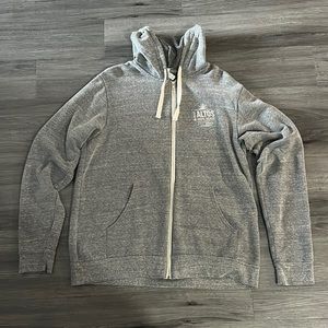 Altos Tequila XL grey zip down fleece